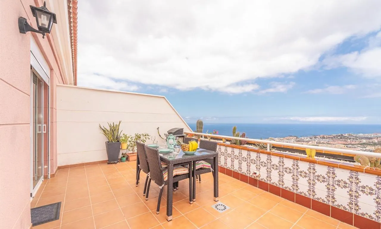Luxury Penthouse 105M2,Bali Bed,Heated Pool,Sunset Daire Costa Adeje