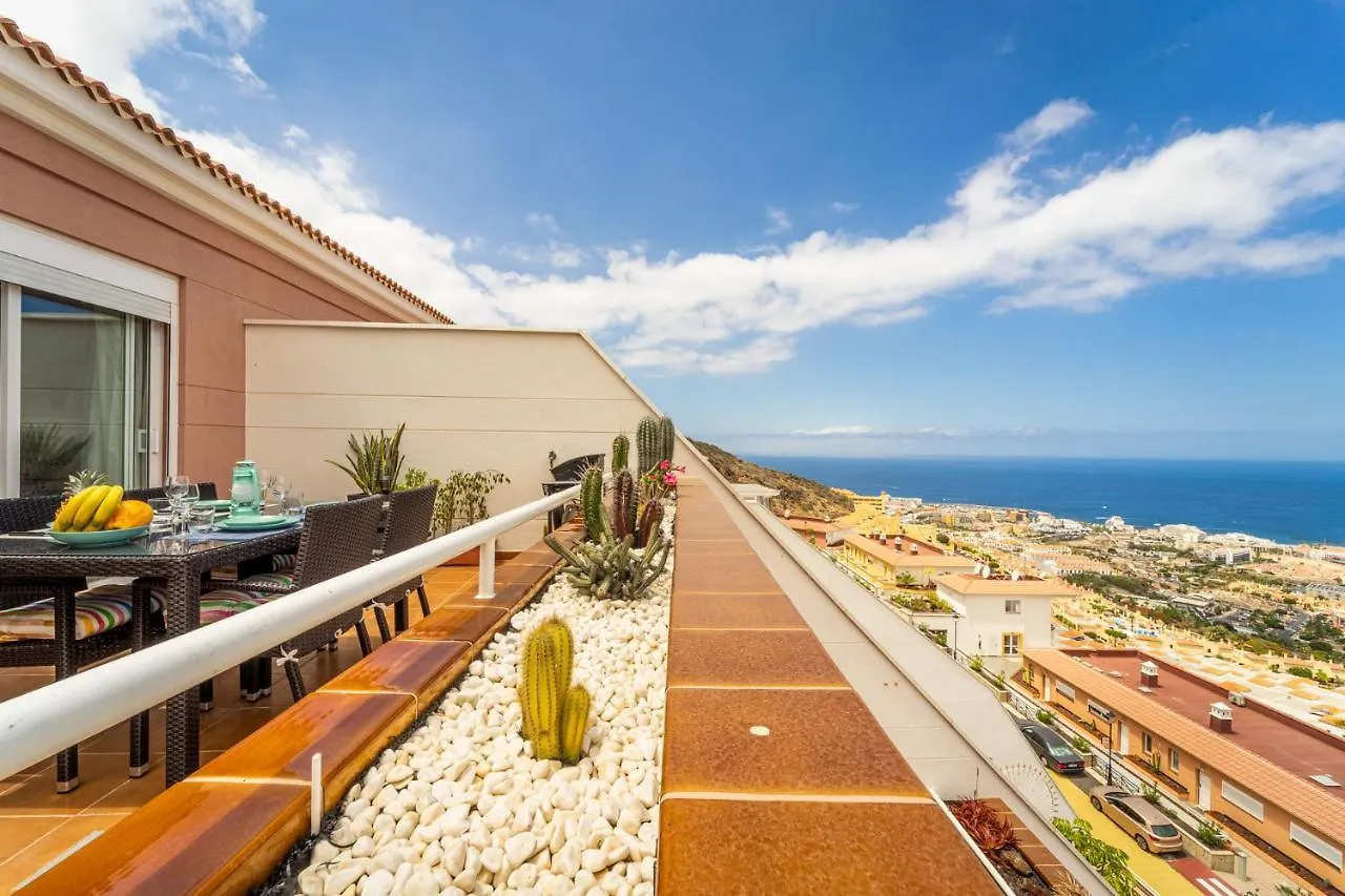 Ferienwohnung Luxury Penthouse 105M2,Bali Bed,Heated Pool,Sunset Costa Adeje  0*, Costa Adeje (Tenerife) Spanien
