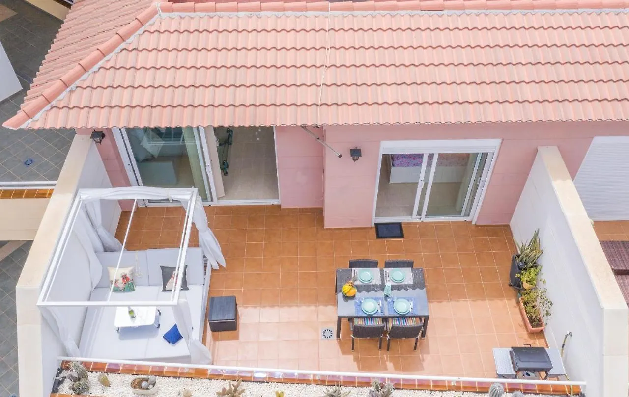 Apartment Ferienwohnung Luxury Penthouse 105M2,Bali Bed,Heated Pool,Sunset Costa Adeje